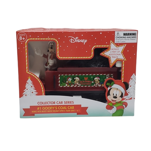 Disney Other - Disney Mickey Mouse Holiday Express #1 Goofy's Coal Car Collector Series Train